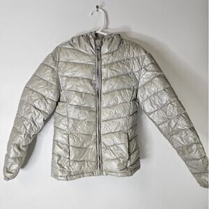 Manguun Teens Puffer Small Silver